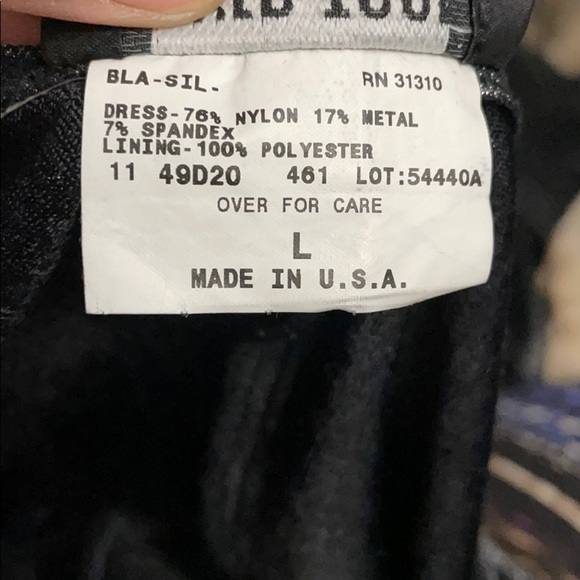 Byer Too! Charcoal grey sparkle dress, Sz L π¦ - Picture 6 of 7